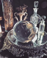 Image 6 of Antique crystal ball