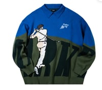 Image 1 of MALBON X MARKET RUGBY KNIT POLO [2025]
