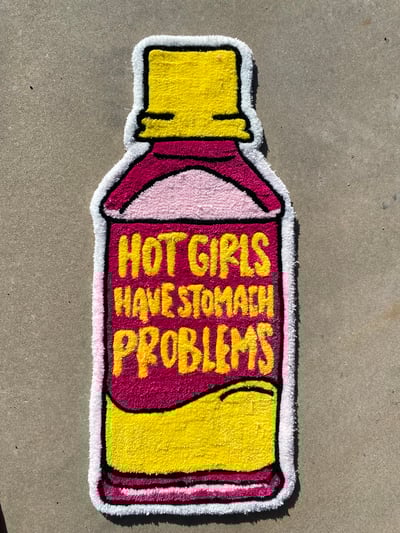 Image of Brat Barbie Brew Rug