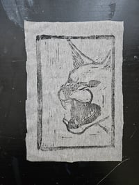 Hissing Cat sew-on patch