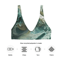 Image 9 of Mineral Recycled Padded Bikini Top