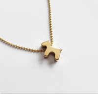Image 1 of Puppy + Paws Charm Necklaces