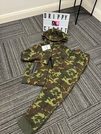 Image 1 of Boys Camo “Exclusive Nike Tech Fleece”