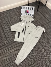 Image 1 of Boys Nike Tech Fleece Grey