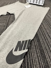 Image 3 of Womens Plus Size Grey Nike Leggings