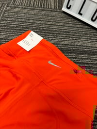 Image 2 of Womens Orange Nike Running Leggings