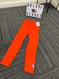 Image 1 of Womens Orange Nike Running Leggings