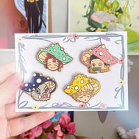 Image 2 of Demon Slayer Mushroom Pins