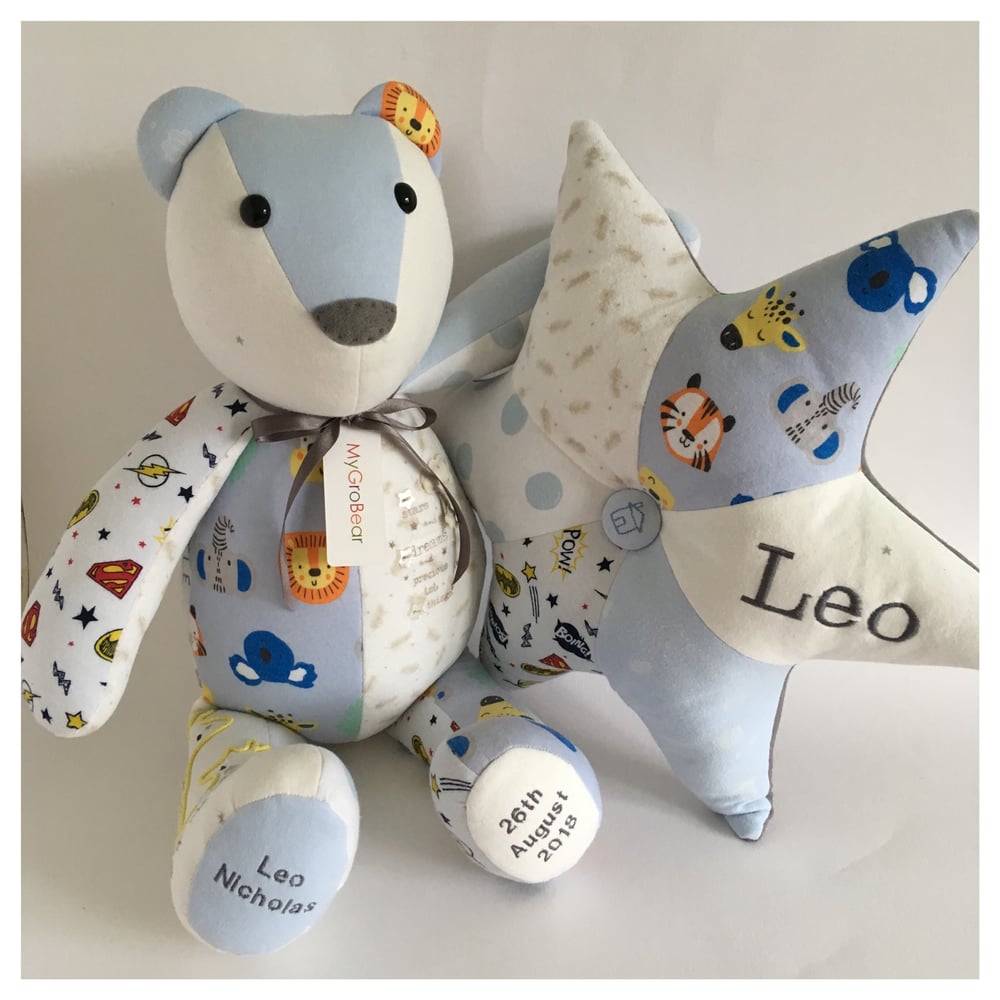 Image of Star GroCushion Baby Keepsake