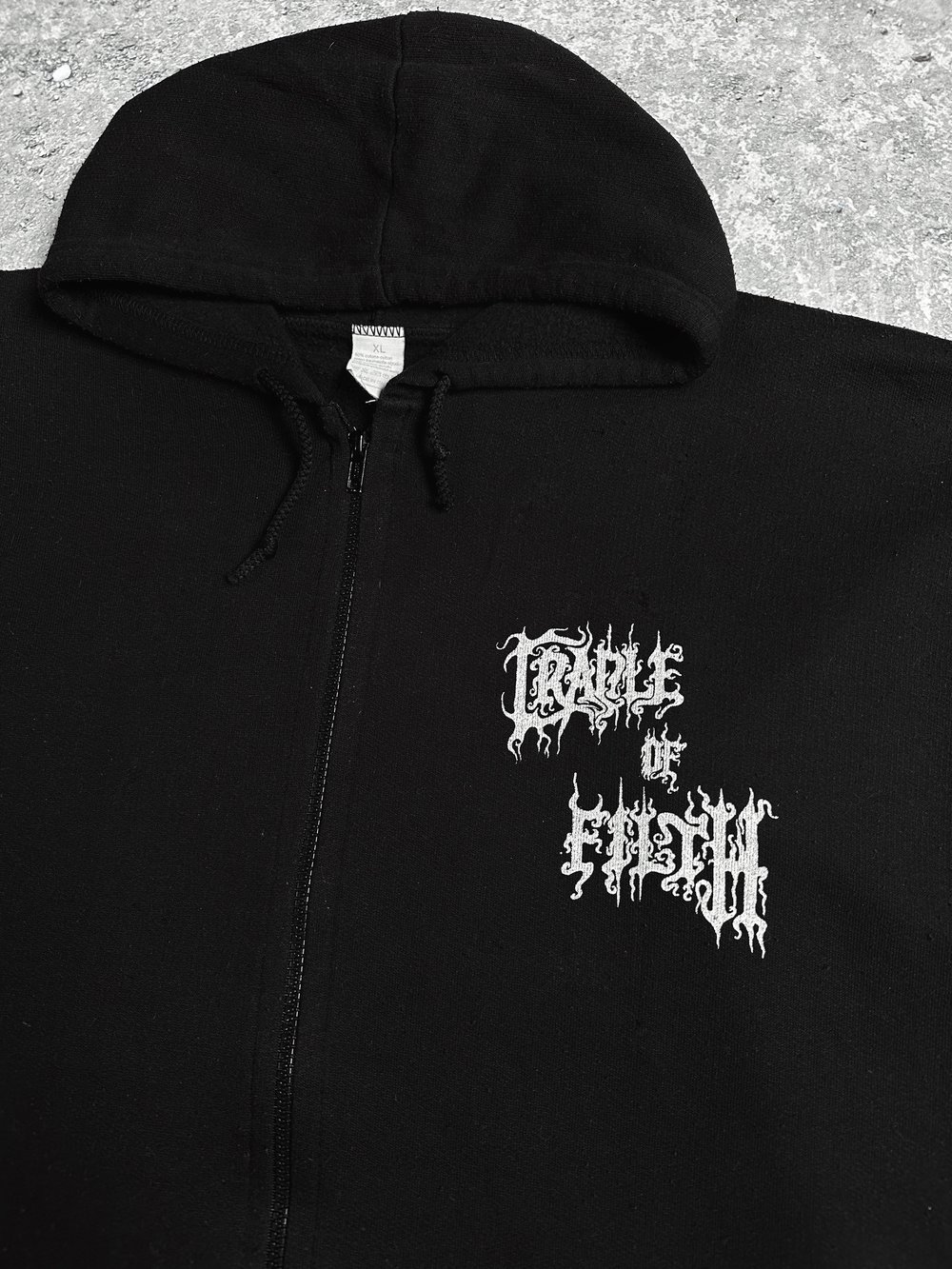 Cradle Of Filth 00’s Zip-Up Hoodie