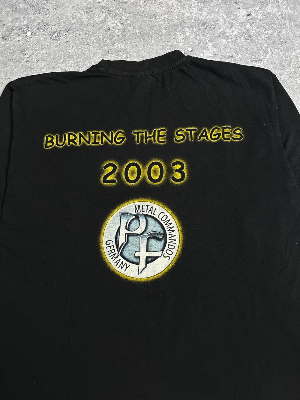 Primal Fear 2003 ‘Burning The Stages’ Longsleeve Shirt