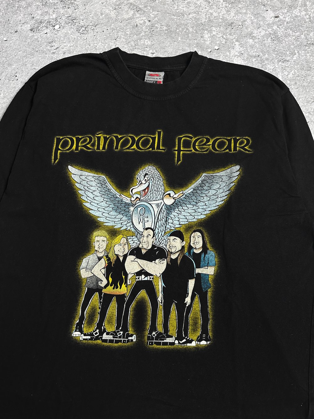Primal Fear 2003 ‘Burning The Stages’ Longsleeve Shirt