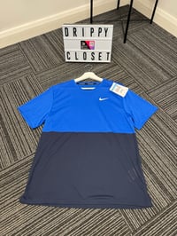 Image 1 of Mens Blue Nike Running T-Shirt