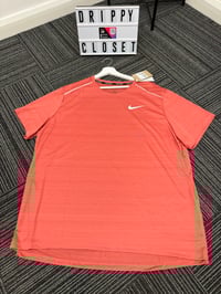 Image 1 of Nike Running Reflective Peach T-Shirt
