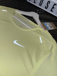 Image 2 of Nike Running Reflective Yellow T-Shirt