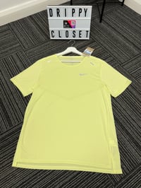 Image 1 of Nike Running Reflective Yellow T-Shirt
