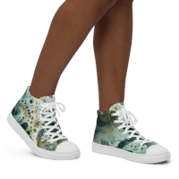 Image 3 of Mineral Women’s High Top Canvas Shoes