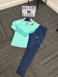 Image 1 of Nike Teal Dry-Fit Tracksuit