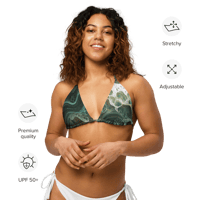Image 13 of Mineral Recycled String Bikini Top