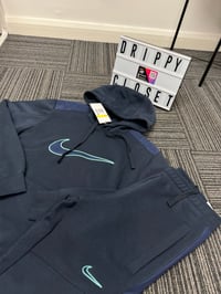 Image 2 of Mens Nike Blue Hooded Tracksuit