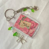 chihiros letter 'spirited away' keychain