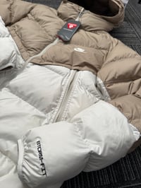 Image 2 of Mens Nike White/Nude Puffer Coat