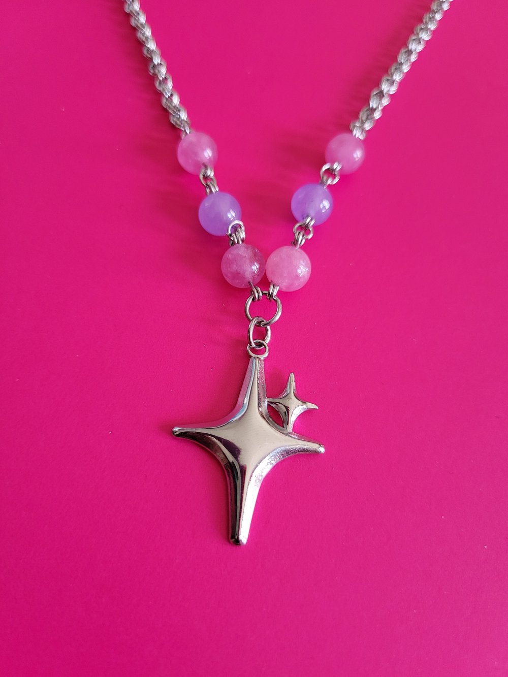 Image of "Kita Star" Gemstone Necklace