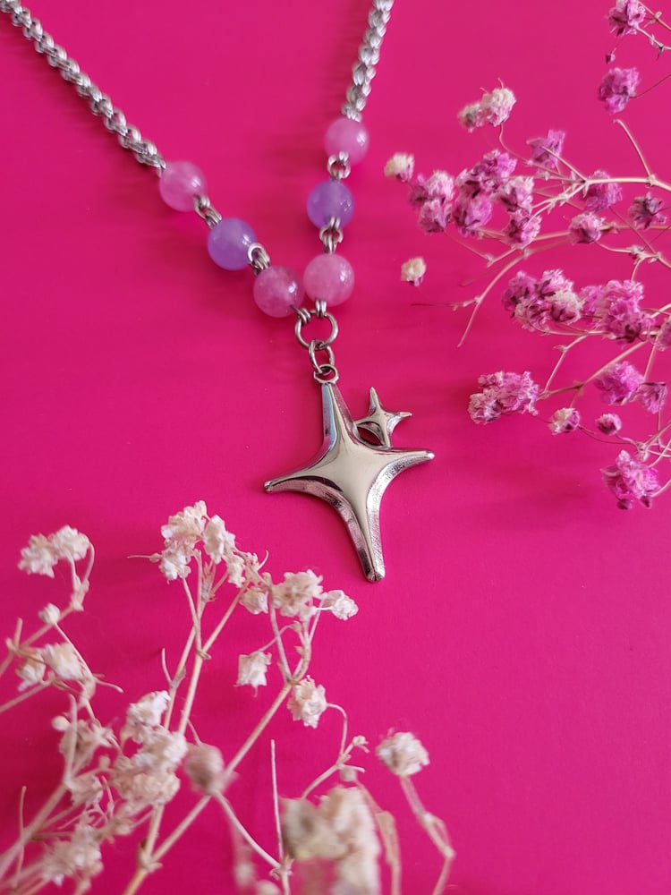 Image of "Kita Star" Gemstone Necklace