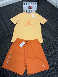 Image 1 of Air Jordan Peach Short Set