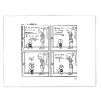 Image 1 of Planche originale de la bande dessinée Chroniques d'une fille Indigne.