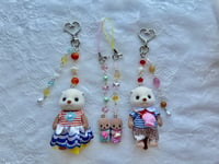 Sea Otter Family Keychains & Phone Charms