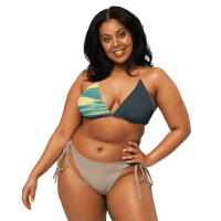 Image 7 of Surf's Up Recycled String Bikini Top