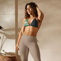 Image 9 of Surf's Up Recycled String Bikini Top