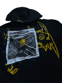 Image 2 of Black Scream Hoodie