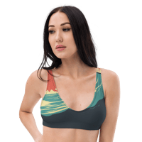 Image 1 of Surf's Up Recycled Padded Bikini Top