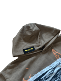 Image 3 of Tan Scream Hoodie