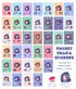 Pocket Charas Series Stickers (MDZS, SVSSS, TGCF, 2HA, QJJ, MLCB, SPL, WoH) - Sticker Sheets Image 2