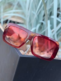 Image 1 of Red Fashion Sunglasses 