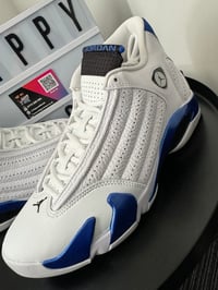 Image 2 of Jordan 14 Retro White Hyper Royal