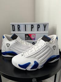 Image 1 of Jordan 14 Retro White Hyper Royal