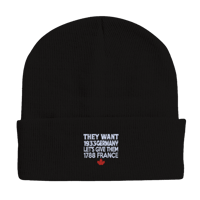 Image 2 of Team Canada- They Want Germany Let's Give Them France Touque-Beanie