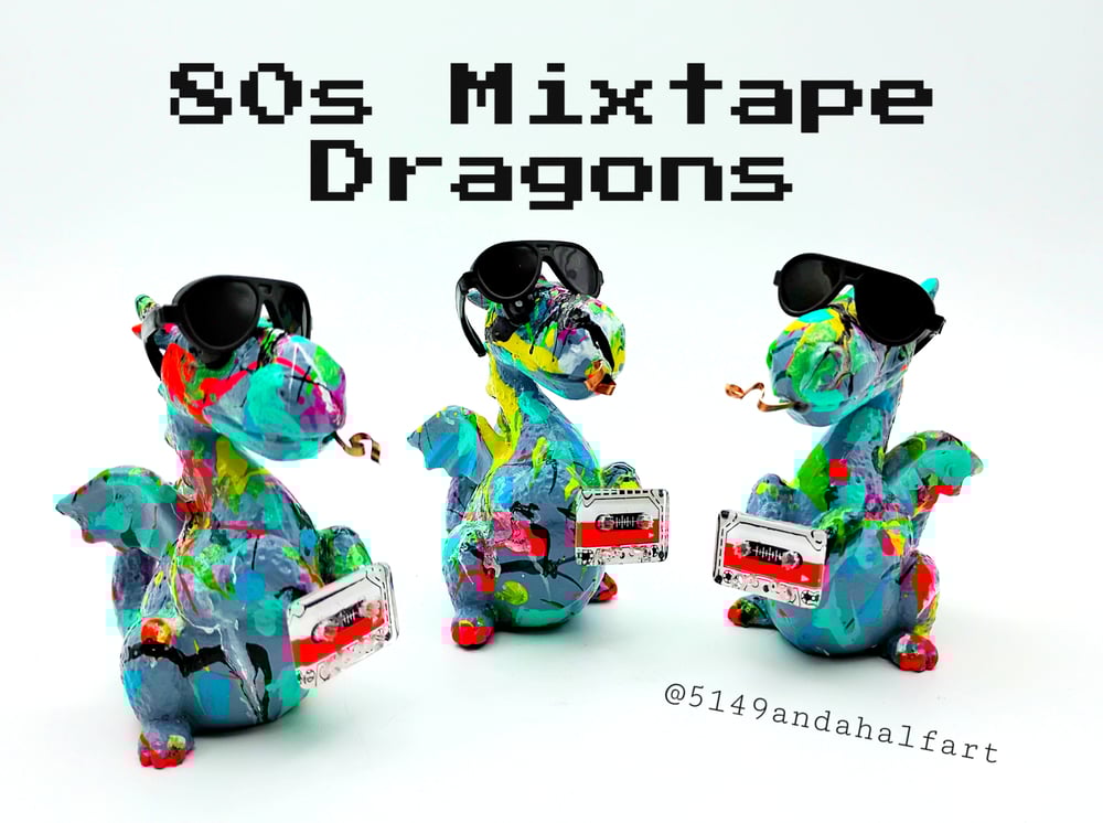 80s Mixtape Dragons 