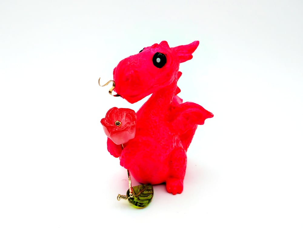 Hot Pink Love Dragons