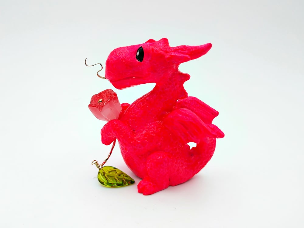 Hot Pink Love Dragons