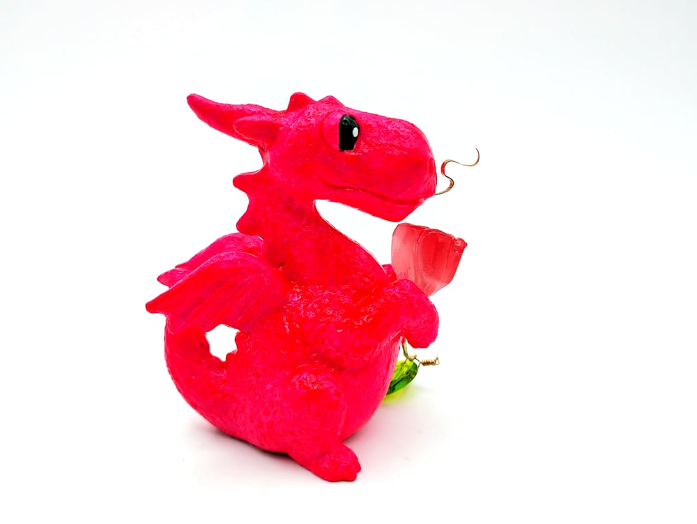 Hot Pink Love Dragons