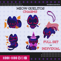 Image 1 of Meow-guelitos charms