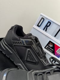 Image 2 of Exclusive Low Black Prada Sneakers