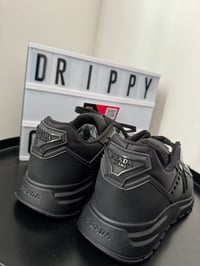 Image 3 of Exclusive Low Black Prada Sneakers