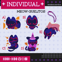 Image 2 of Meow-guelitos charms