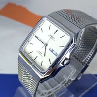 Image 4 of 1989 Citizen Forma Steel Quartz "Tank" Dress Watch (5500-F50085)